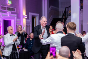 Malcolm and the team from Craven Jewellers at The Queens Hotel 2025